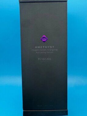 KRISTALS AMETHYST OXYGEN INSTANT ENERGIZING ACTIVATING SERUM-1.7 fl oz/50 ml-NEW